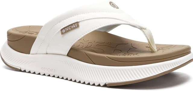 Detalle de ONCAI Damen orthopädische Kissen-Flip-Flops mit Arch Support (Größe 36–43)