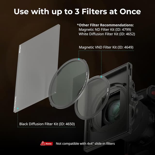 Thumbnail 6 de SmallRig Matte Box 67–82 mm Top Flag