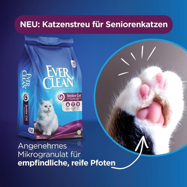 Thumbnail 6 de Ever Clean Senior Cat Klumpstreu für Katzen – 20 l Beutel