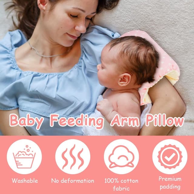 Thumbnail 4 de Aolso Cozy Cradle Arm Pillow Pink Stars