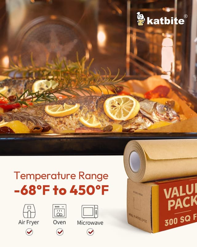 Detalle de katbite Parchment Paper Roll 38cm x 74m