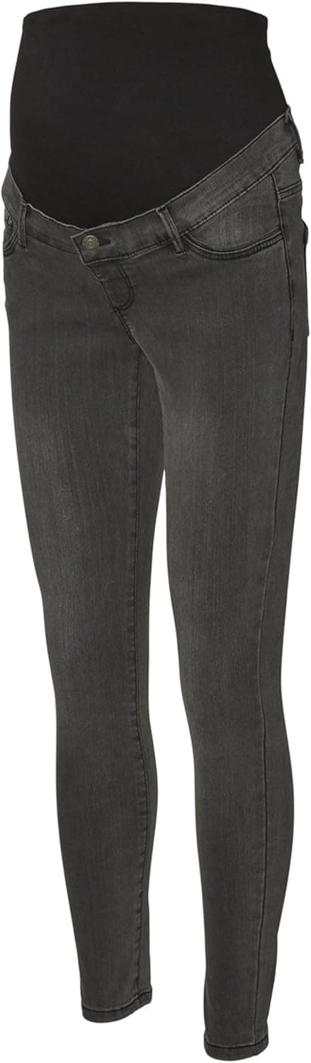 Detalle de Jeans de grossesse Mamalicious Vmmtanya coupe ajustée en coton recyclé
