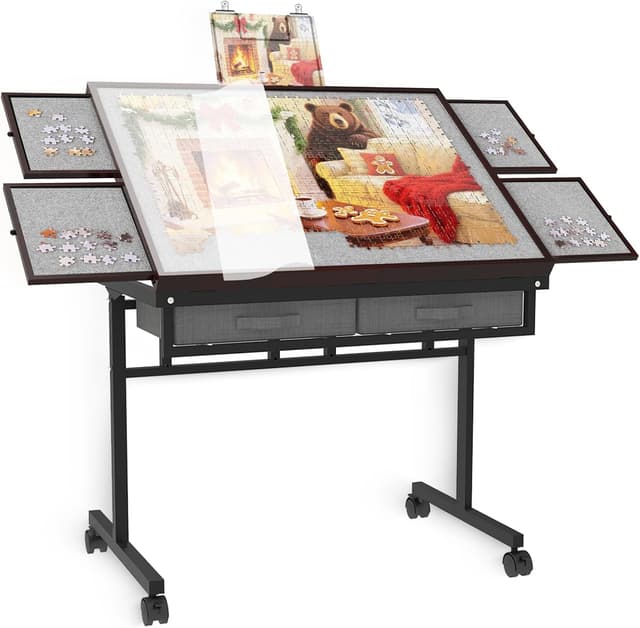 Detalle de RAGOZONERY Puzzle Table 1500pcs with Drawers