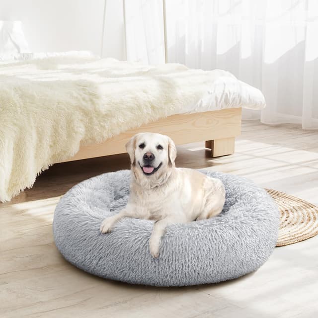 Detalle 2 de YOJOGEE calming donut dog bed 90x90cm