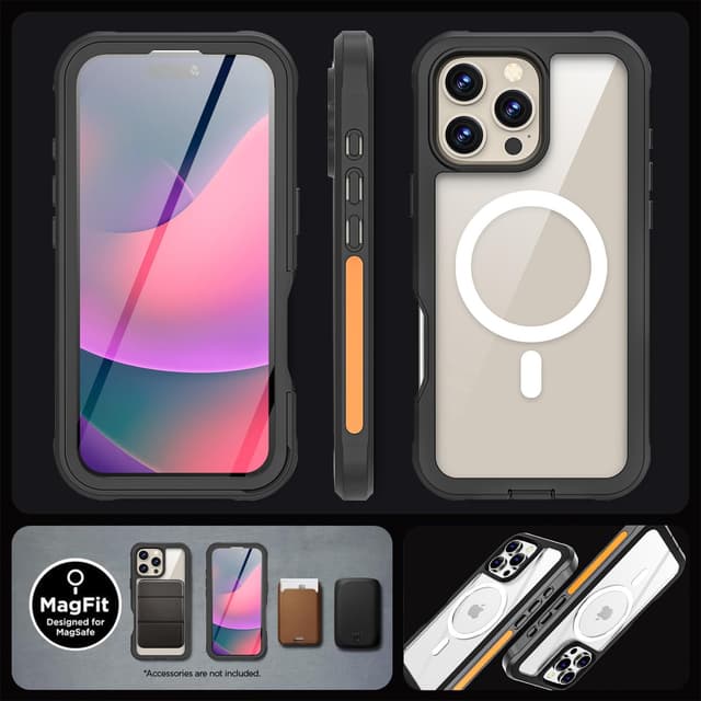 Thumbnail 6 de AICase Magnetic iPhone 16 Pro Max 🛡️ Funda con MagSafe y protección completa