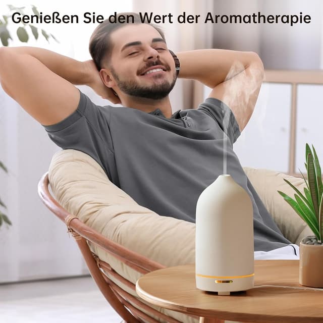 Thumbnail 1 de JESMAY Aroma Diffuser 120ml Keramikdiffusor