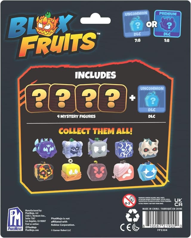 Detalle de Blox Fruits Minifigure 4er-Pack S2 (Minifigure 4 Pack - S2)