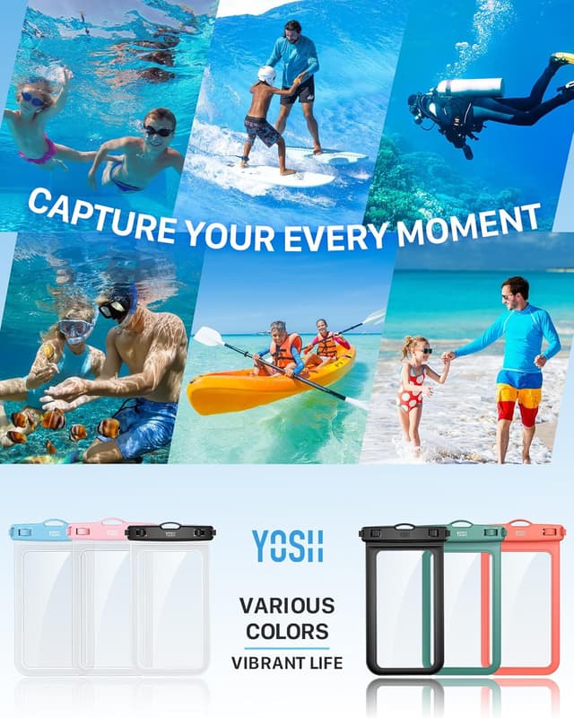 Thumbnail 6 de YOSH Waterproof Phone Pouch 7 inch IPX8