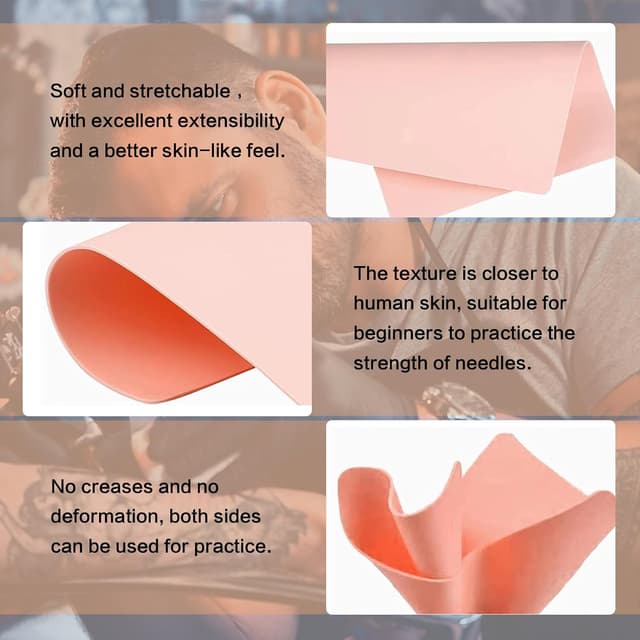 Thumbnail 3 de PIXESTT Piel Sintética para Tatuaje 15 Piezas