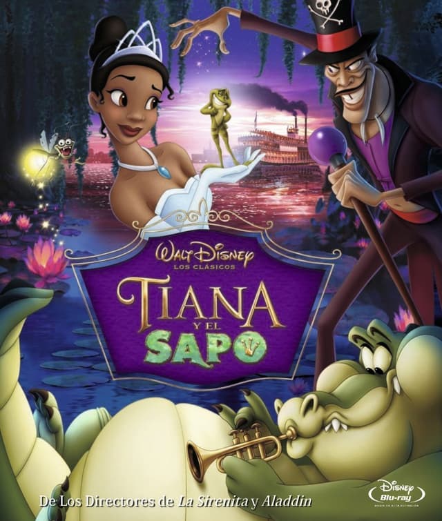 Detalle 1 de Divisa HV Tiana y El Sapo libro infantil