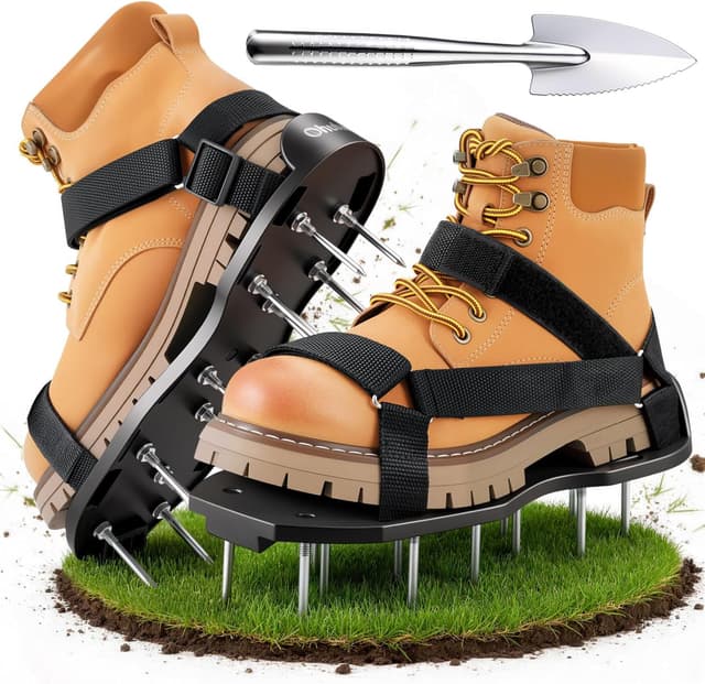 Detalle de Ohuhu Lawn Aerator Shoes