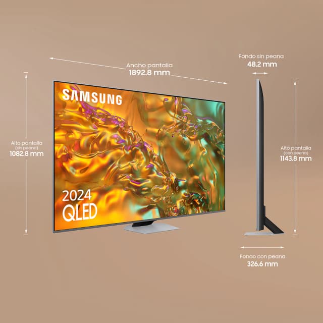 Detalle 2 de Samsung TQ85Q80DATXXC TV QLED 85" UHD 4K