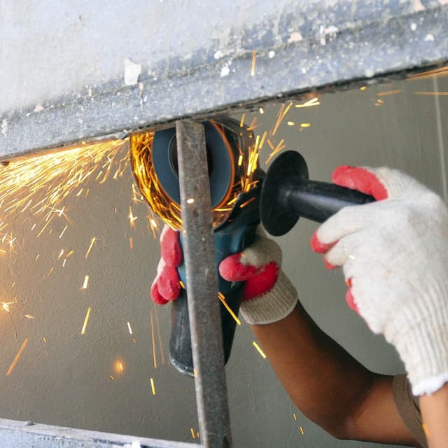 Thumbnail 6 de WORKPRO Dischi abrasivi da 115 mm grana 80 (10 pezzi) per smerigliatrici angolari