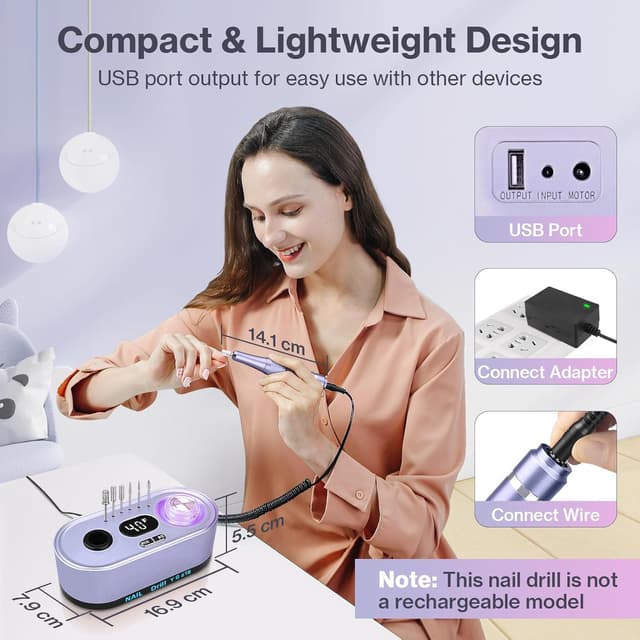 Thumbnail 5 de Urbuti Torno para Uñas 40000 RPM