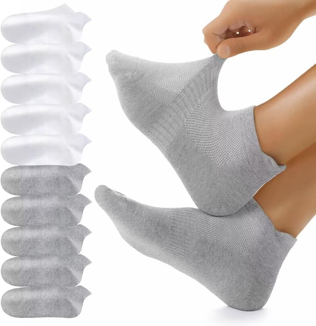 Detalle de YouShow calzini corti sportivi 10 paia traspiranti