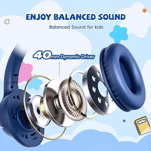 Thumbnail 6 de Kids Headphones 85dB Volume Limit