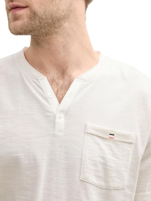 Detalle de Tom Tailor 1046721 T-Shirt da uomo a maniche corte