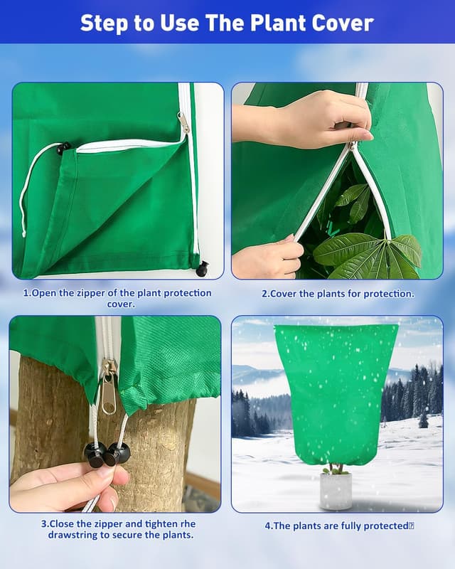 Thumbnail 4 de Voiles Verdenu 2 pièces pour plantes extérieures ⚙