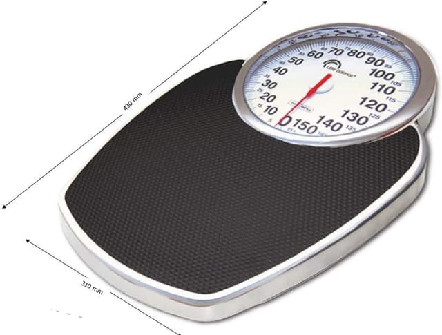 Detalle de LITTLE BALANCE Pro M160 : pèse-personne mécanique 160 kg, écran mécanique semi médical