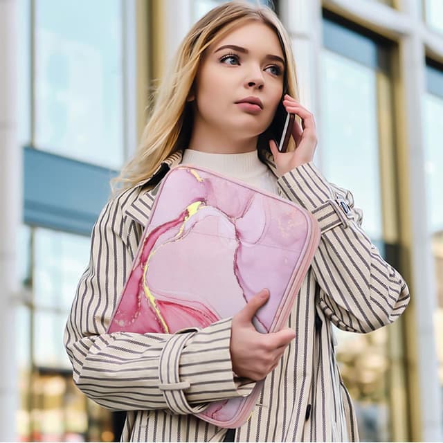 Thumbnail 6 de Dadanism 13" Tablet-Tasche mit Schultergurt & Griff für 13-Zoll-Geräte – Trübes Rosa