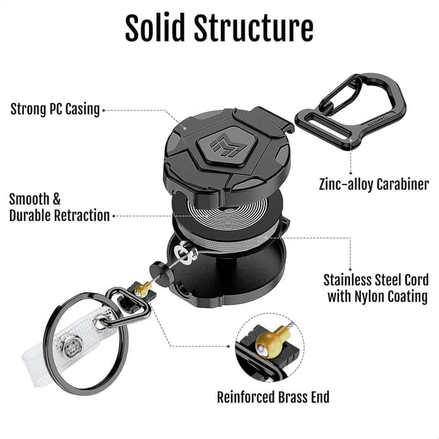 Detalle 2 de MNGARISTA Retractable Keychain 226 g