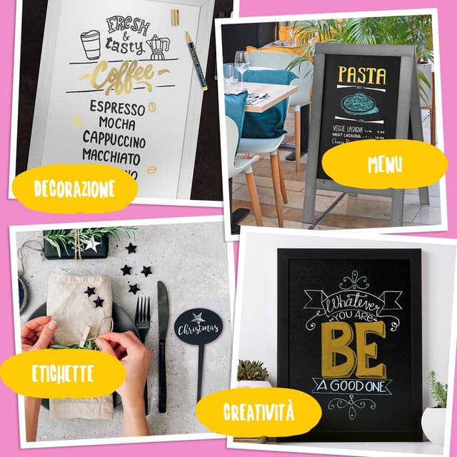 Thumbnail 5 de SECURIT Set 7 pennarelli gesso liquido 1-2mm 🎨