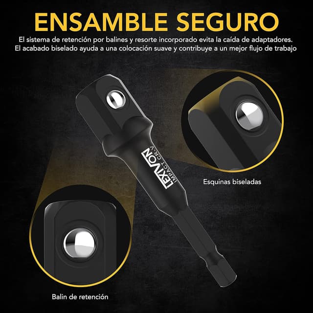 Thumbnail 4 de LEXIVON LX-101 adaptadores de vaso 3 piezas 3