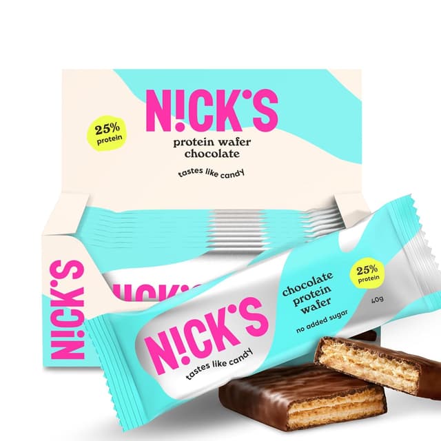 Imagen de NICKS Protein Wafer Riegel Chocolate 198 kcal en OfertitasTOP