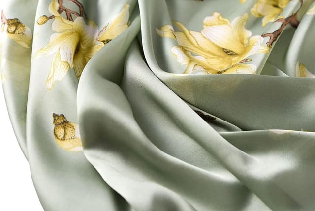 Detalle 2 de MAIRY Women’s Long Lightweight Scarf (180 x 85 cm) – Oversized Neckerchief for Weddings and Wraps