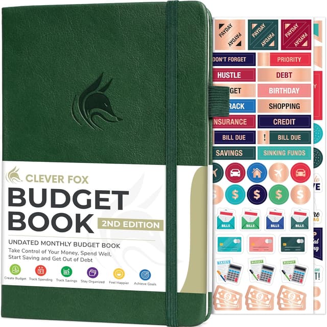 Thumbnail 6 de Clever Fox Budget Book 2.0 13.5x19cm 📒