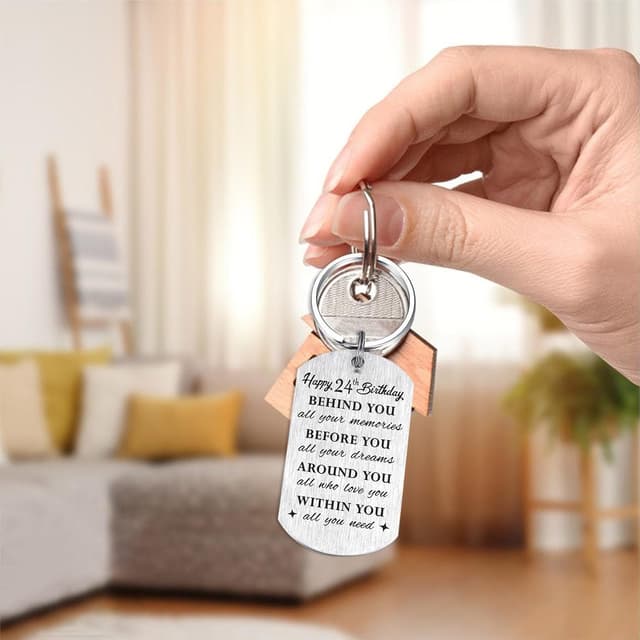Thumbnail 5 de Yobent 24th Birthday Gifts Keyring