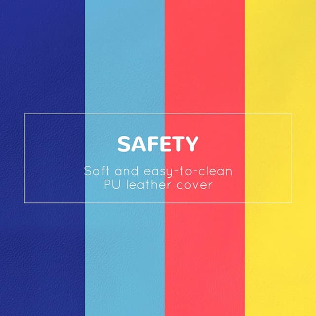 Detalle 2 de HOMCOM 4-piece Soft Play Climb and Crawl Foam Stairs & Ramp Set for Toddlers (1–3 years)