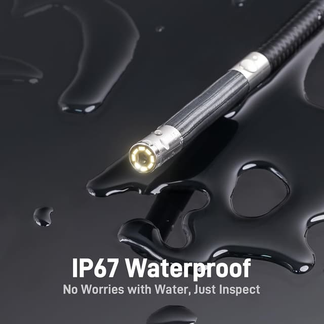 Thumbnail 5 de Teslong Articulating Endoscope 4.5" IPS camera for inspection