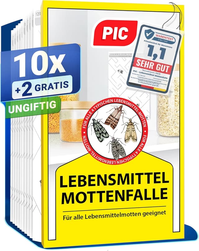 Imagen de PIC Lebensmittelmotten Falle 12er Pack en OfertitasTOP