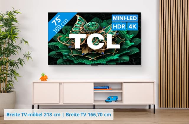 Thumbnail 17 de TCL 75 Zoll QD Mini‑LED C71K 4K