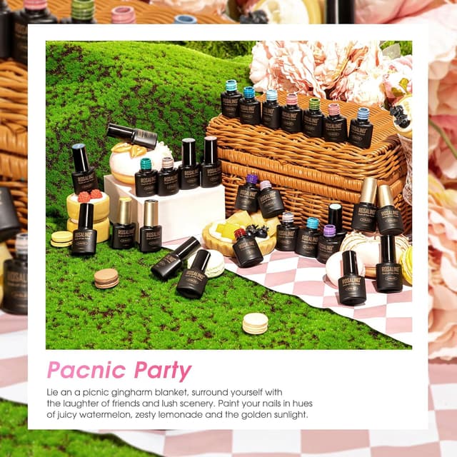 Thumbnail 5 de ROSALIND 30pcs Gel Nail Set ๐จ