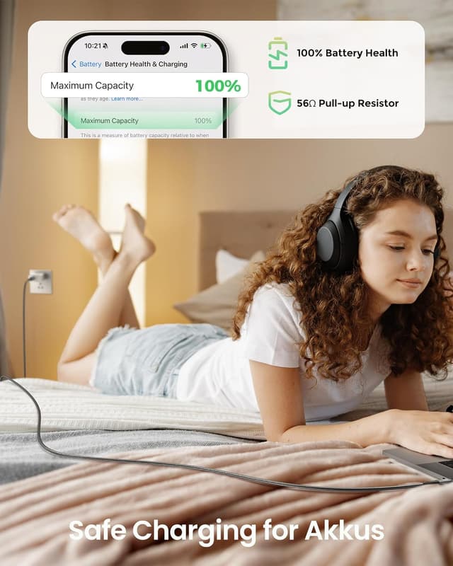 Thumbnail 4 de Silkland USB C auf USB C Kabel 60W 3er Pack