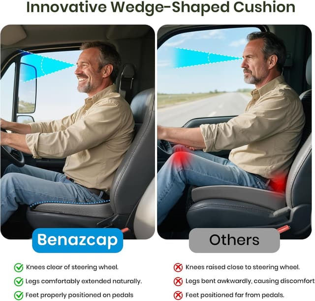 Thumbnail 4 de Benazcap Car Seat Cushion 4.3" boost