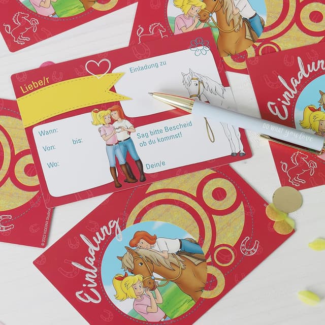 Thumbnail 6 de Papierdrachen Papierdrachen Geburtstagseinladungen DIN A6