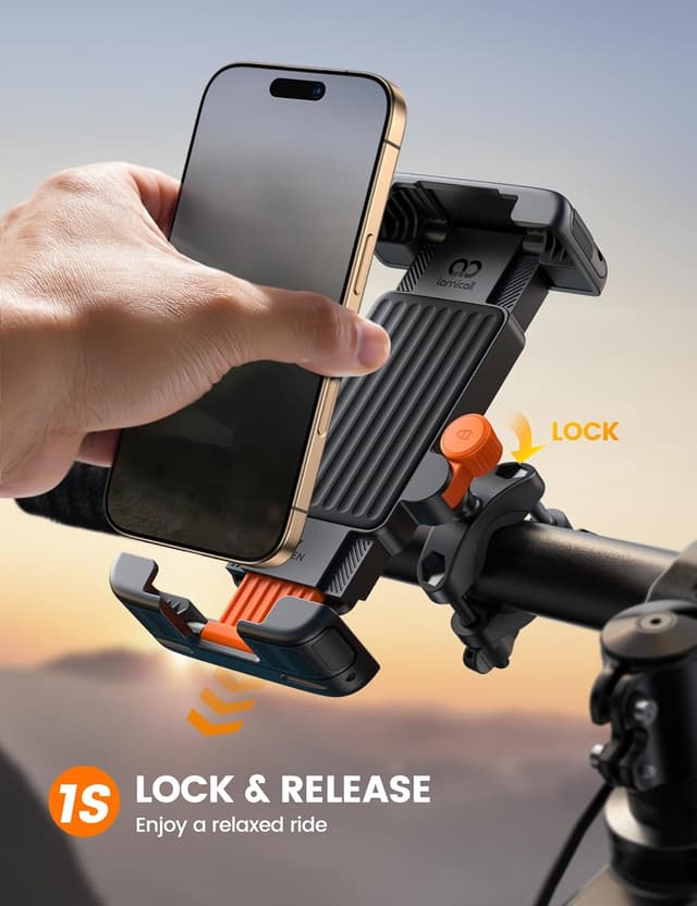 Thumbnail 1 de Lamicall Bike Phone Holder for iPhone 17 6.5in