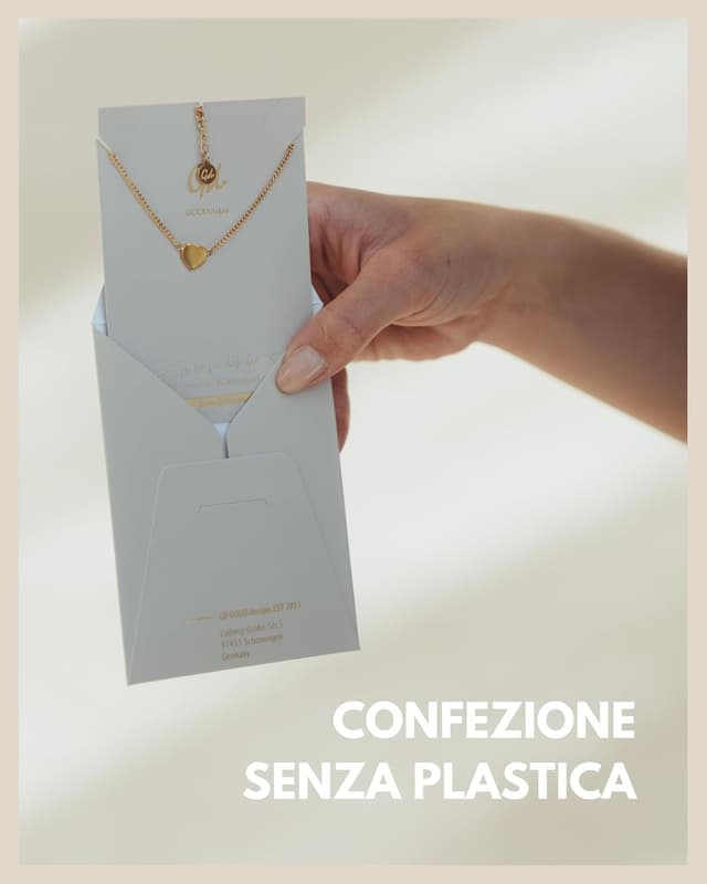 Detalle 2 de GD GOOD.designs bracciale cuore da donna regolabile (15,5–20,5 cm) in acciaio 316L