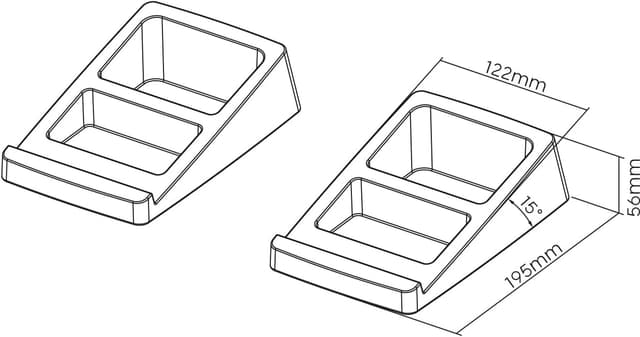 Thumbnail 6 de myWall HS32-2L, supporto universale da tavolo per altoparlanti con smorzamento vibrazioni