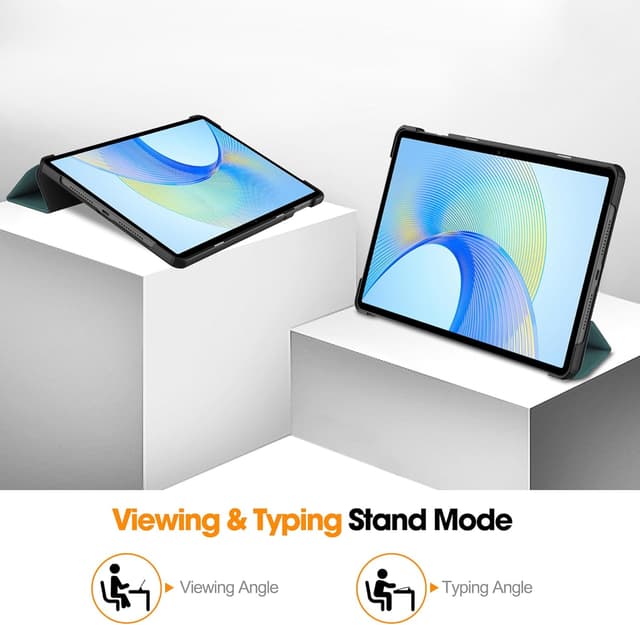 Detalle de idudao Case for Honor Pad X9 (11.5 inch, 2023) slim hard folio cover in green