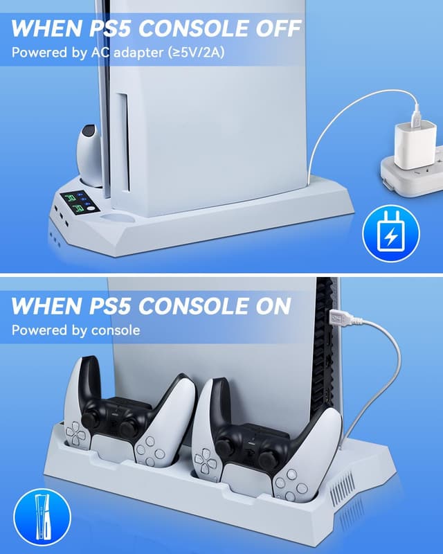 Thumbnail 5 de Sehawei PS5 Ständer 3-stufig