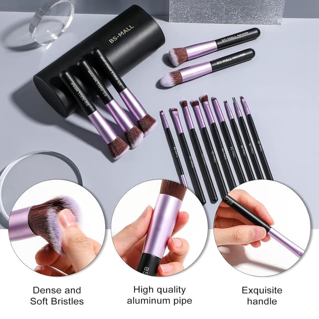 Thumbnail 1 de BS-MALL 14-Piece Makeup Brush Set for Foundation ๐จ