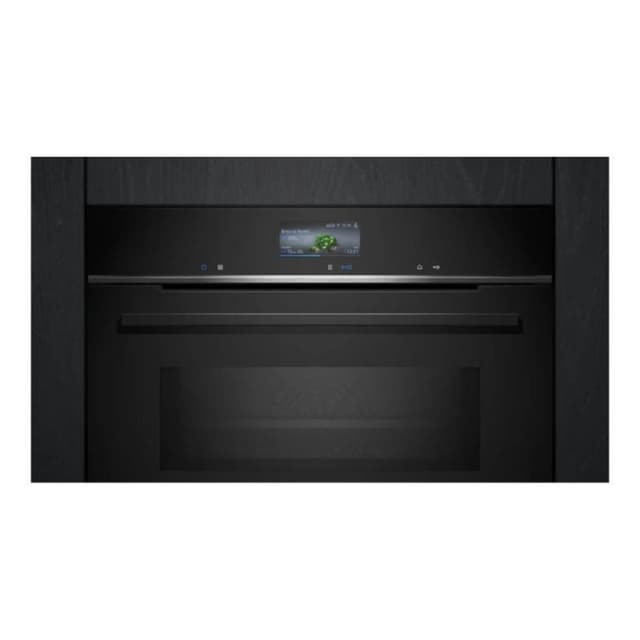 Detalle 2 de Siemens HM736GAB1 horno eléctrico empotrable 67 L negro multifunción con microondas y Home Connect
