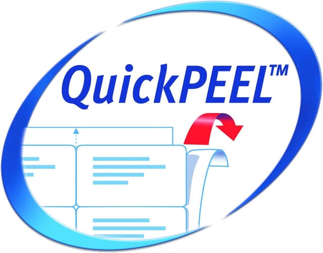 Detalle de Avery JamFREE printable address labels (L7162-100) – white, customisable sheets