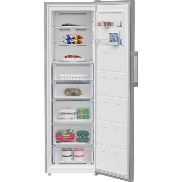 Detalle de Beko B3RFNE314XB Congelador 286L Gris