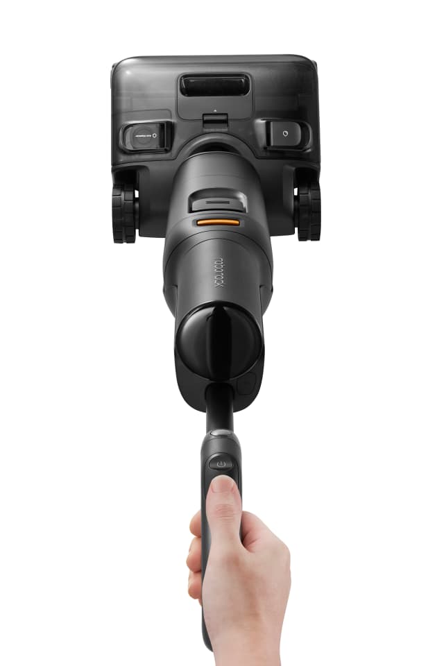 Detalle de Roborock F25 ACE Combo: aspirador de escoba inalámbrico 2 en 1 en seco y húmedo