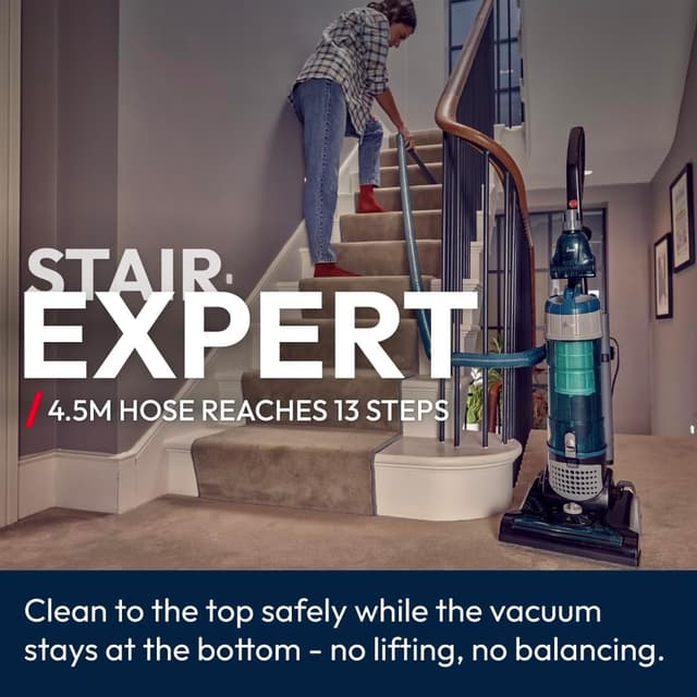 Detalle 2 de Hoover Breeze Evo Pets upright vacuum 3L 🧹